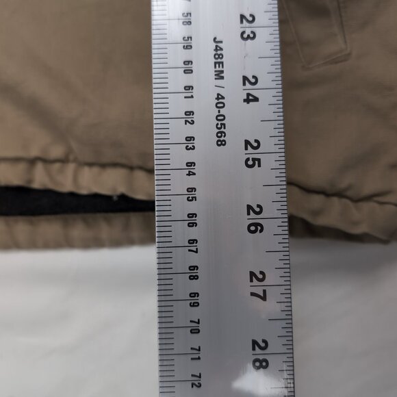 Vintage 90s Men's Beige/Tan Jacket Carpenter Shaver Lake Outfitters, Size Small - Picture 9 of 9